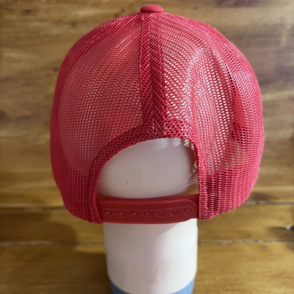 Yupoong Ralliart Trucker Hat Mens OSFA Red Mitsubishi‎ Racing Snapback Cap